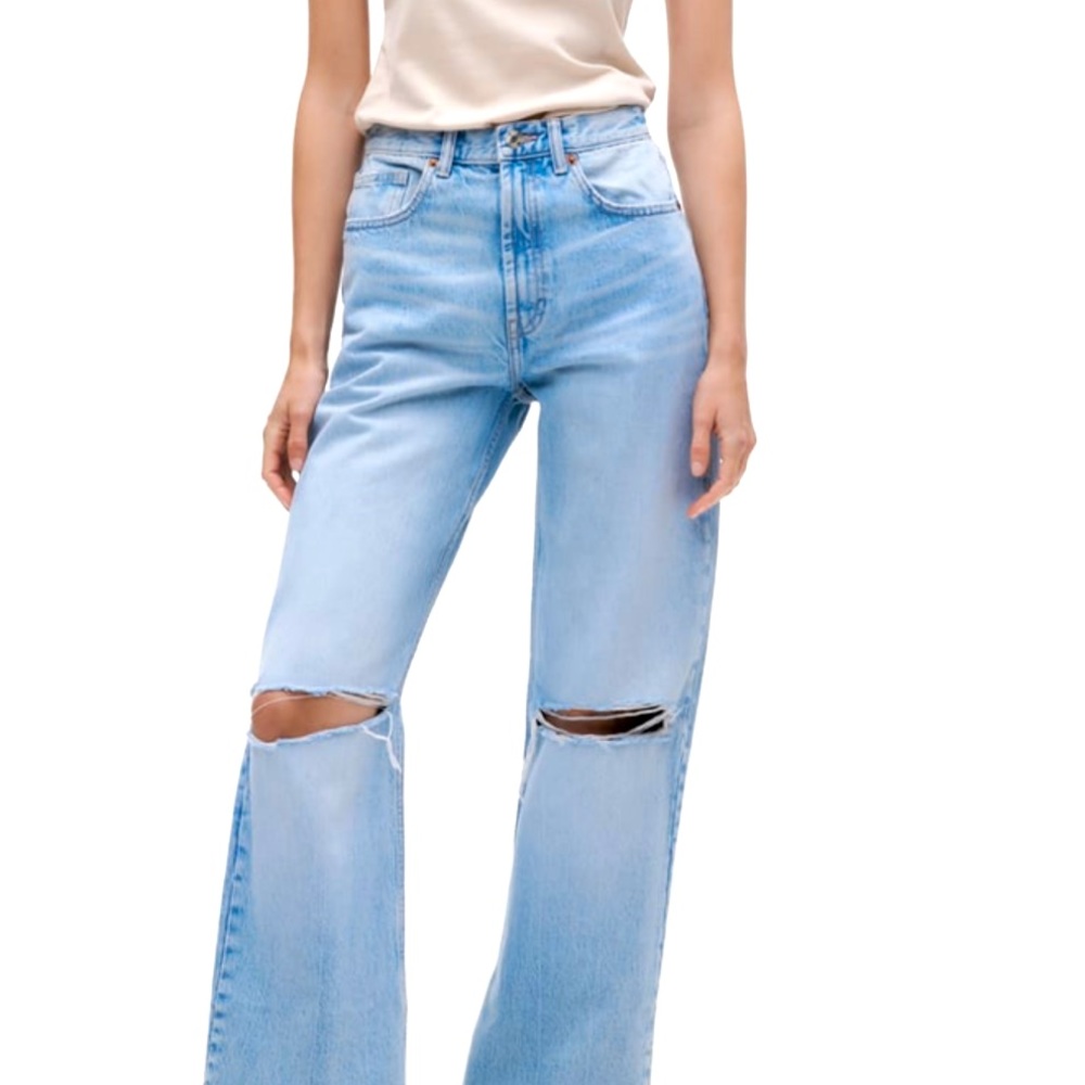 Zara wide leg jeans